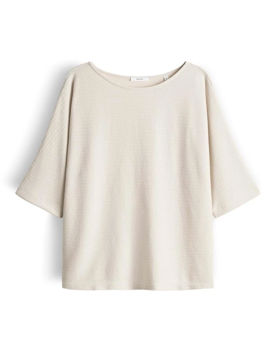 OPUS T-Shirt Serifos Beige 2