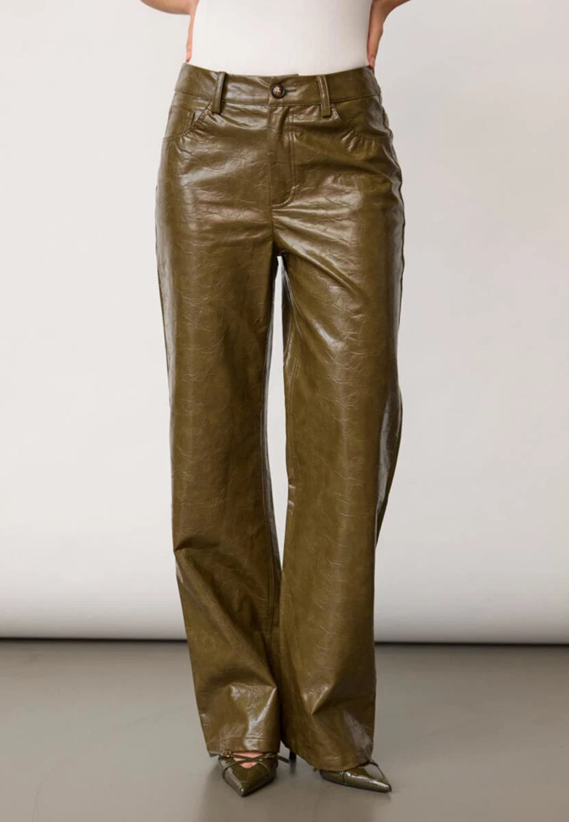 Co'Couture Pantalon Richa Groen 1