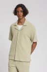 Law of the Sea Overhemd Flowen Structured Resort Beige 1