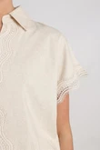 NUKUS Blouse Daniel Beige 5