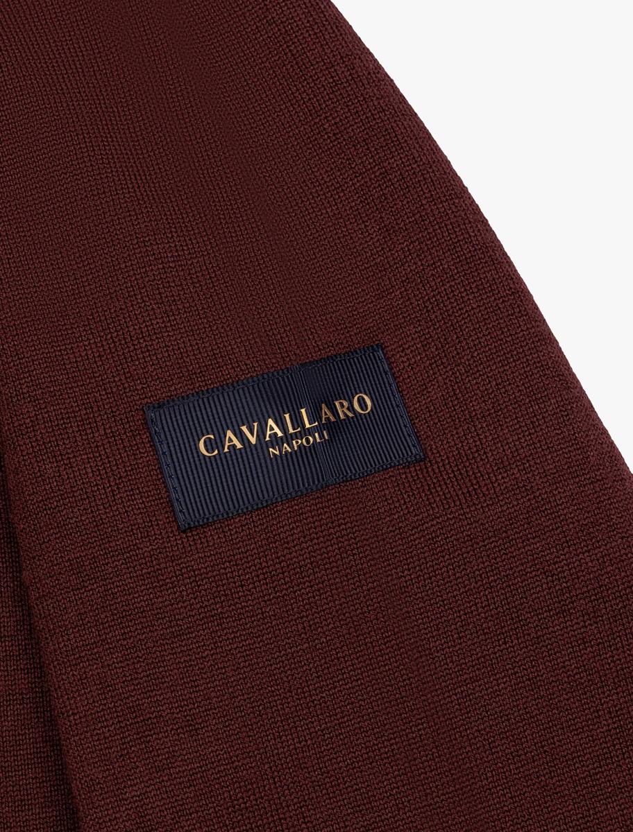 Cavallaro Trui Saronno Half Zip Rood 4