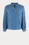 Anna Blouse 32a05-03664A Blauw 2