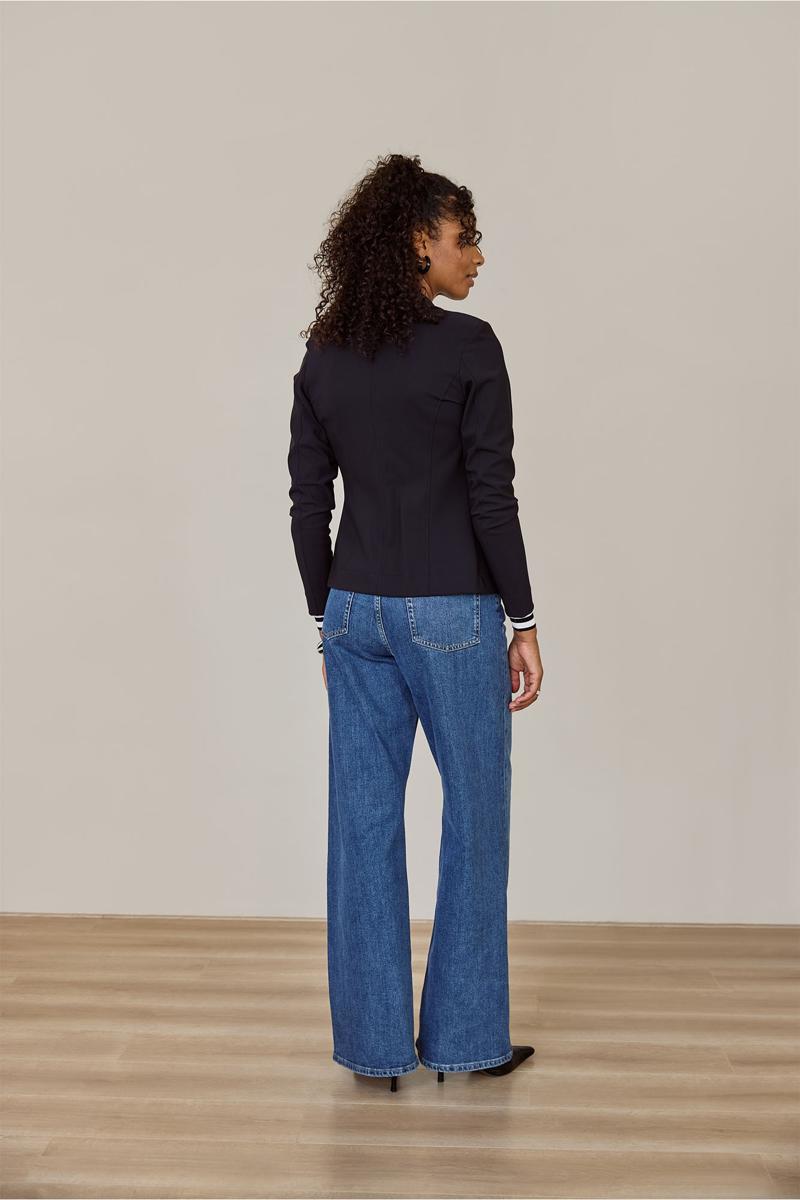 Studio Anneloes Blazer Bright Bonded Zwart 3