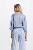 Jansen Amsterdam Blouse Nisa Blauw 3