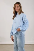 NUKUS Blouse Rosa Blauw 6