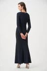 Joseph Ribkoff Jurk 263735 Blauw 3