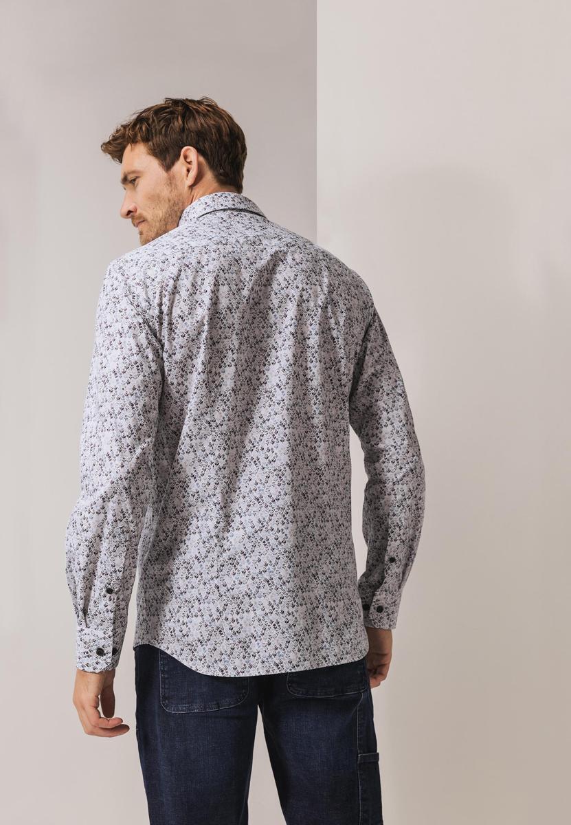 State of Art Overhemd 214-25908 Blauw 3