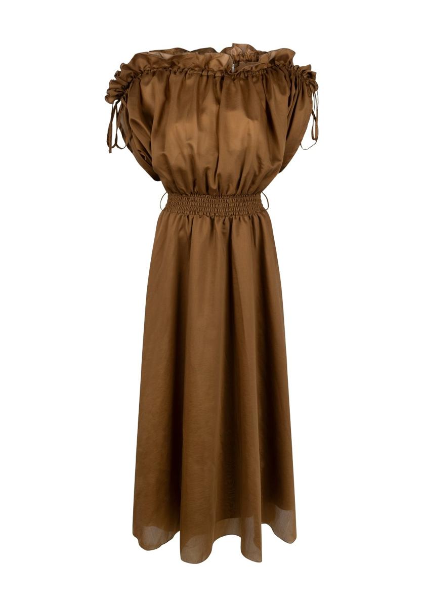 Aaiko Jurk LILY LYO 503 Bruin 1