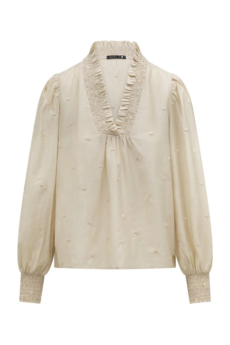 Label DOT Blouse Anousca Off-White 2