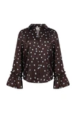 NUKUS Blouse NKF02159 Bruin 1