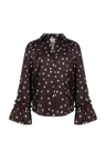 NUKUS Blouse NKF02159 Bruin 1