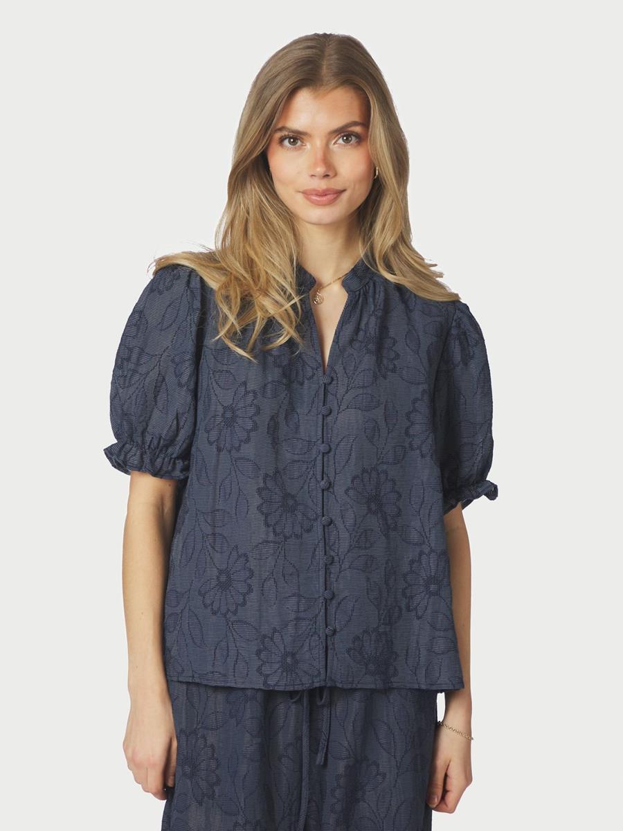 Neo Noir Blouse Zika Blauw 1