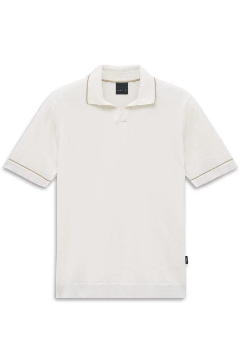 Bugatti Polo 15517E 7100 Off-White 1