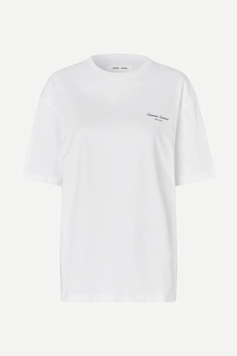 Samsøe Samsøe T-Shirt Sauni Wit 3