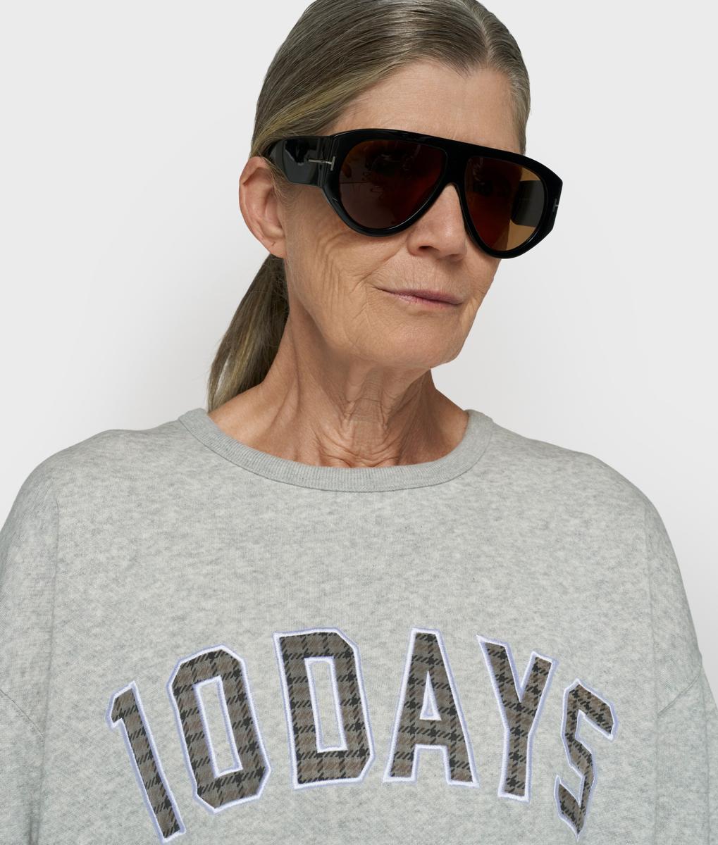 10DAYS Sweater 20-816-6204 Grijs 4