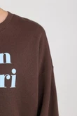 NUKUS Sweater NKF03099 Bruin 4