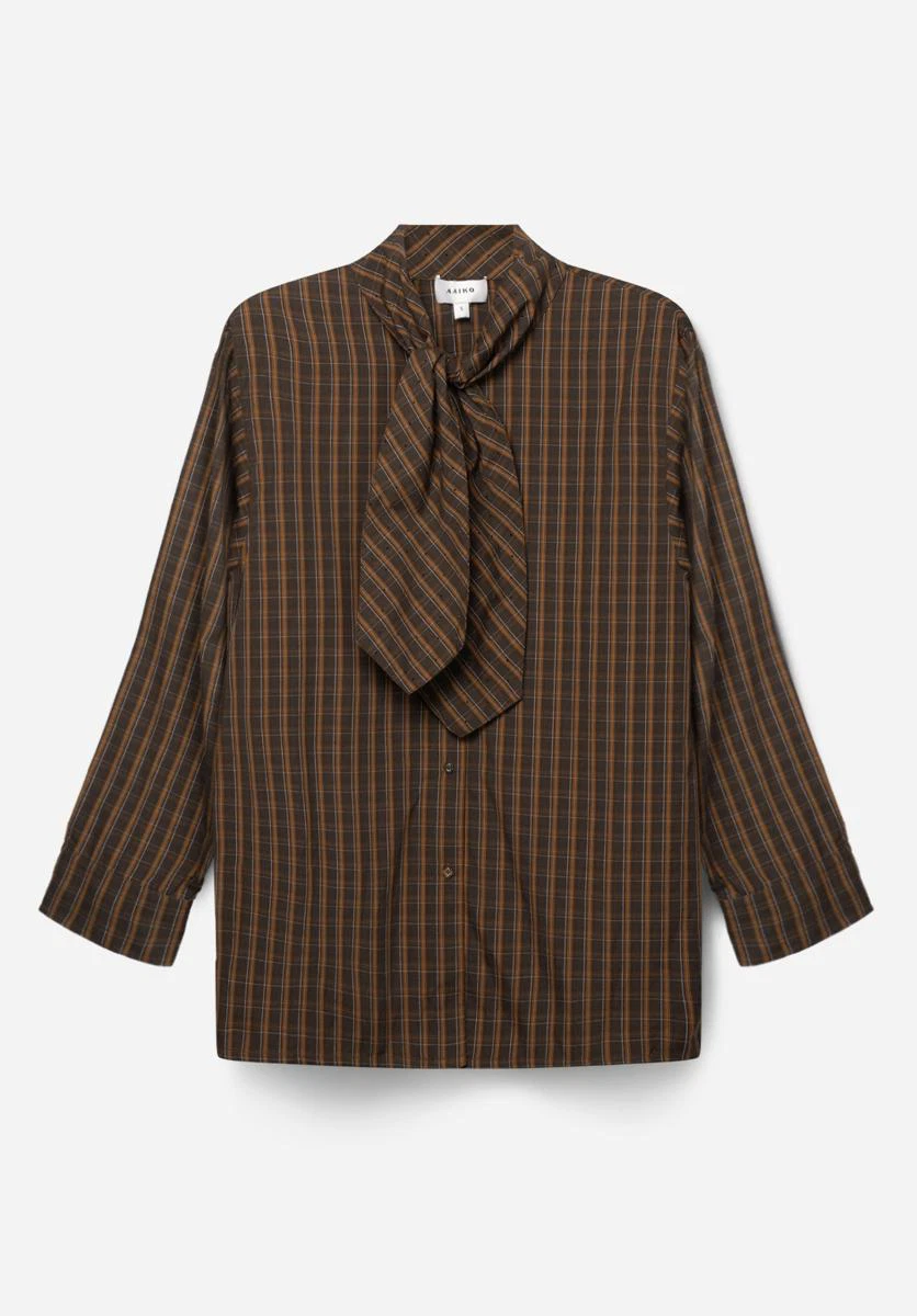 Aaiko Blouse JANESSE CO 532 Bruin 1