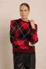 Studio Anneloes Trui Arly argyle pullo Rood 3