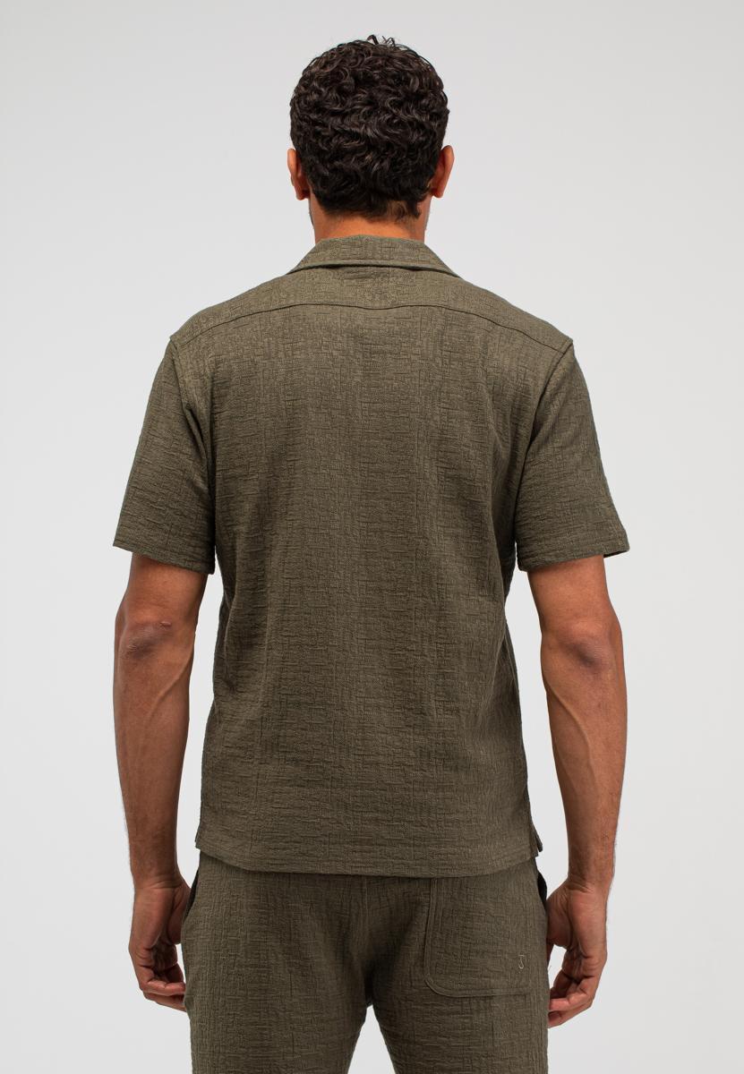 Butcher of Blue Overhemd M2516059 Groen 5