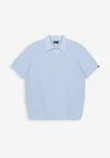 Butcher of Blue Polo Boucle Blauw 2