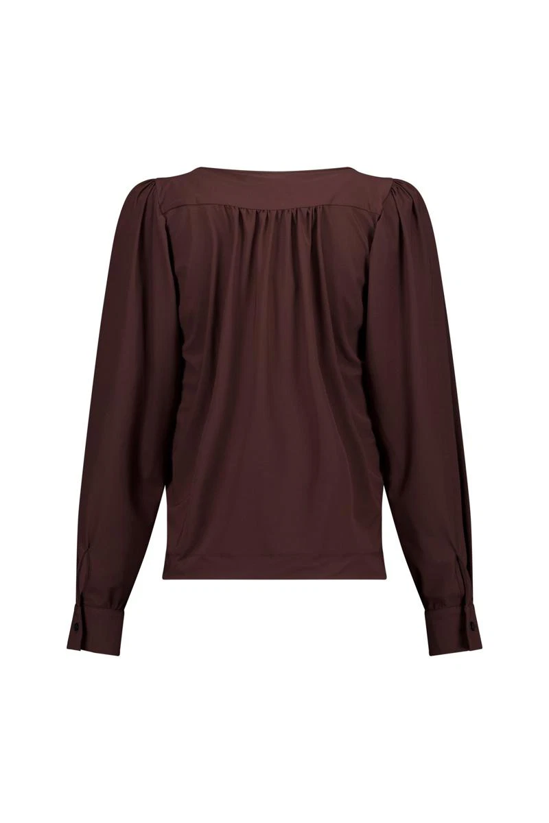 Studio Anneloes Blouse Les top Bruin 2