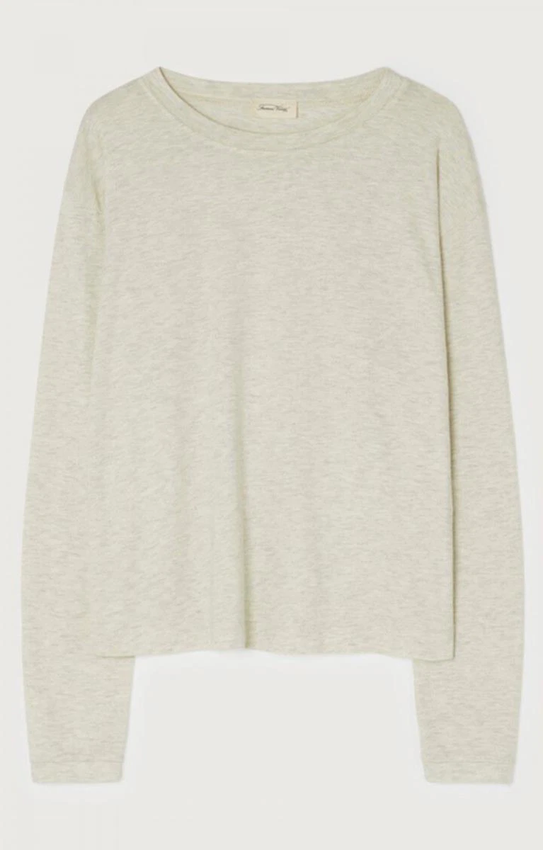 American Vintage Longsleeve Ypawood Grijs 2