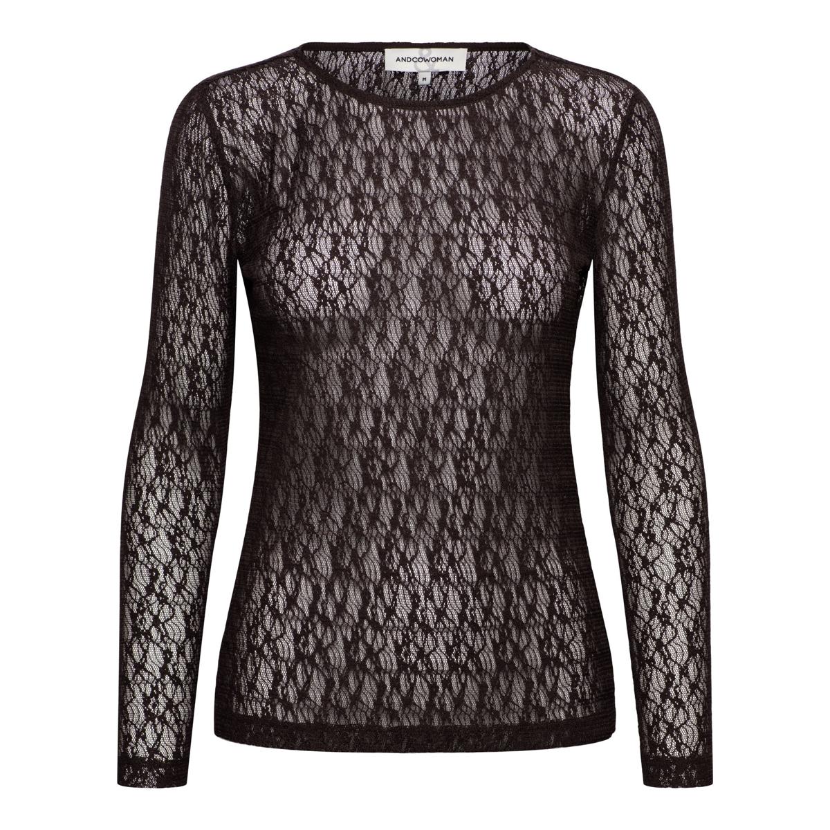 &Co Woman Longsleeve TO390 Bruin 1