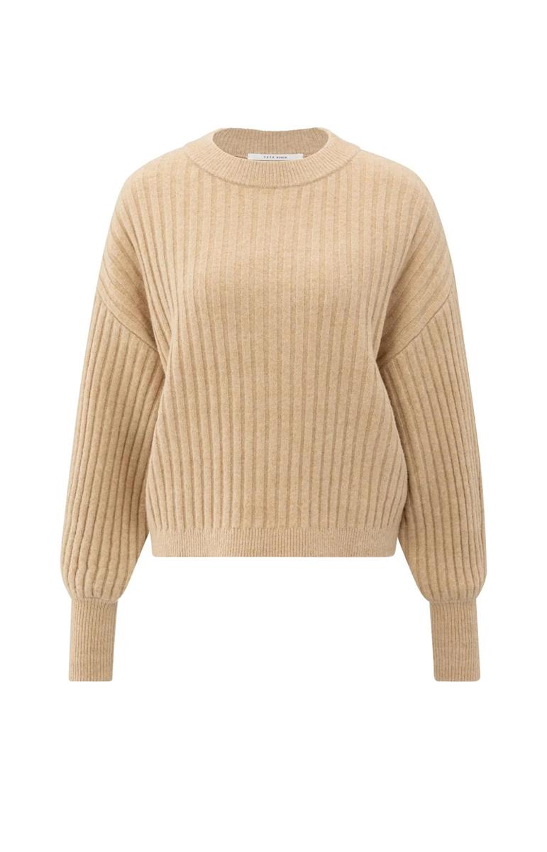 YAYA Trui 01-000538-510 Bruin 2