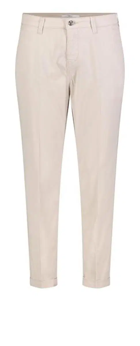 MAC MAC Pantalon Chino Turn Up Beige 1