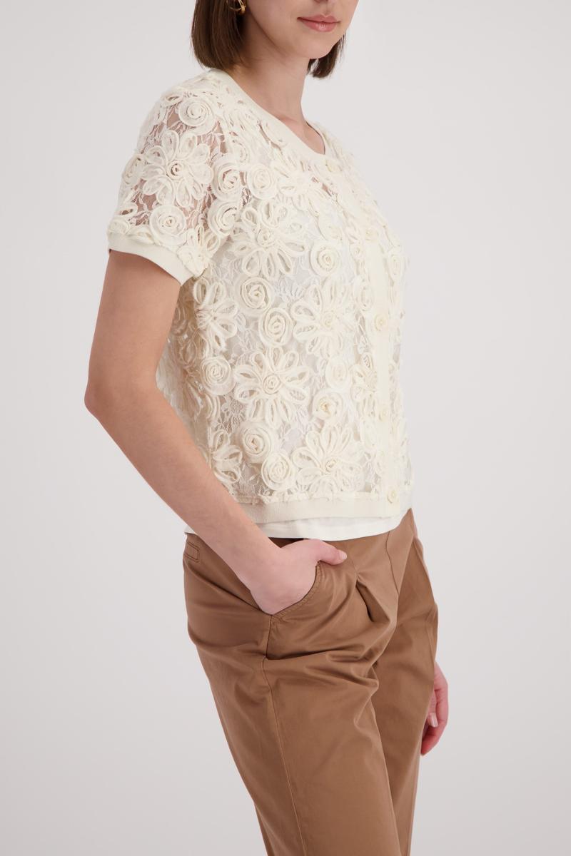 Monari Blouse 410856 Zilver 4