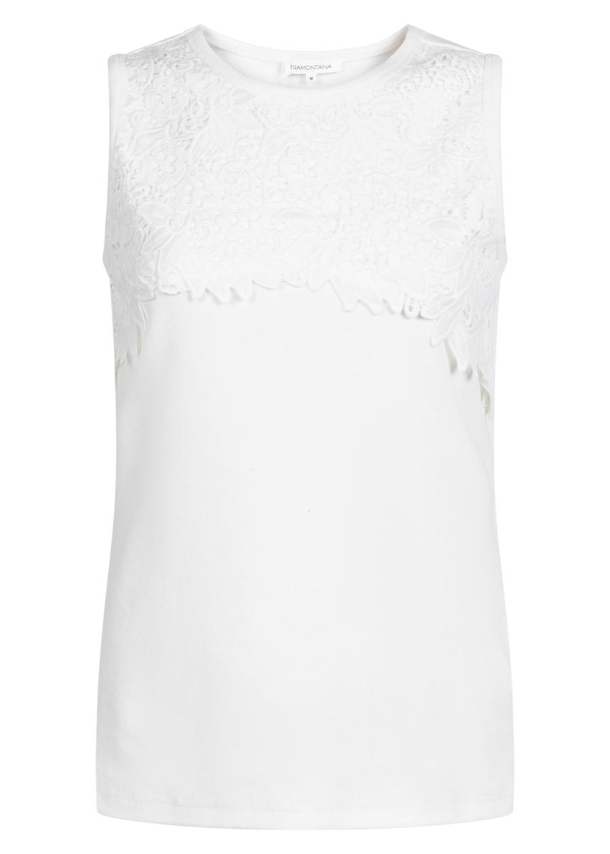 Tramontana Top C42-20-402 Off-White 1
