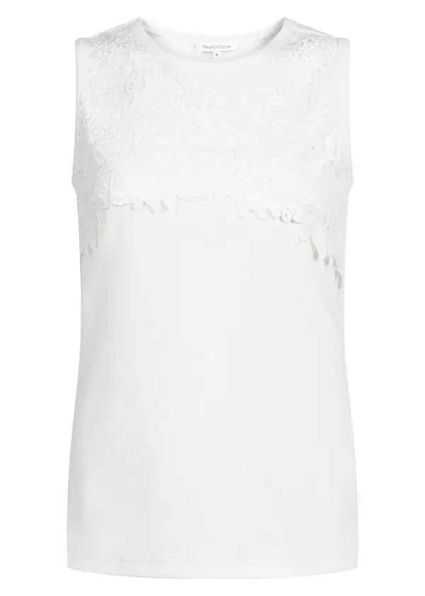 Tramontana Top C42-20-402 Off-White 1