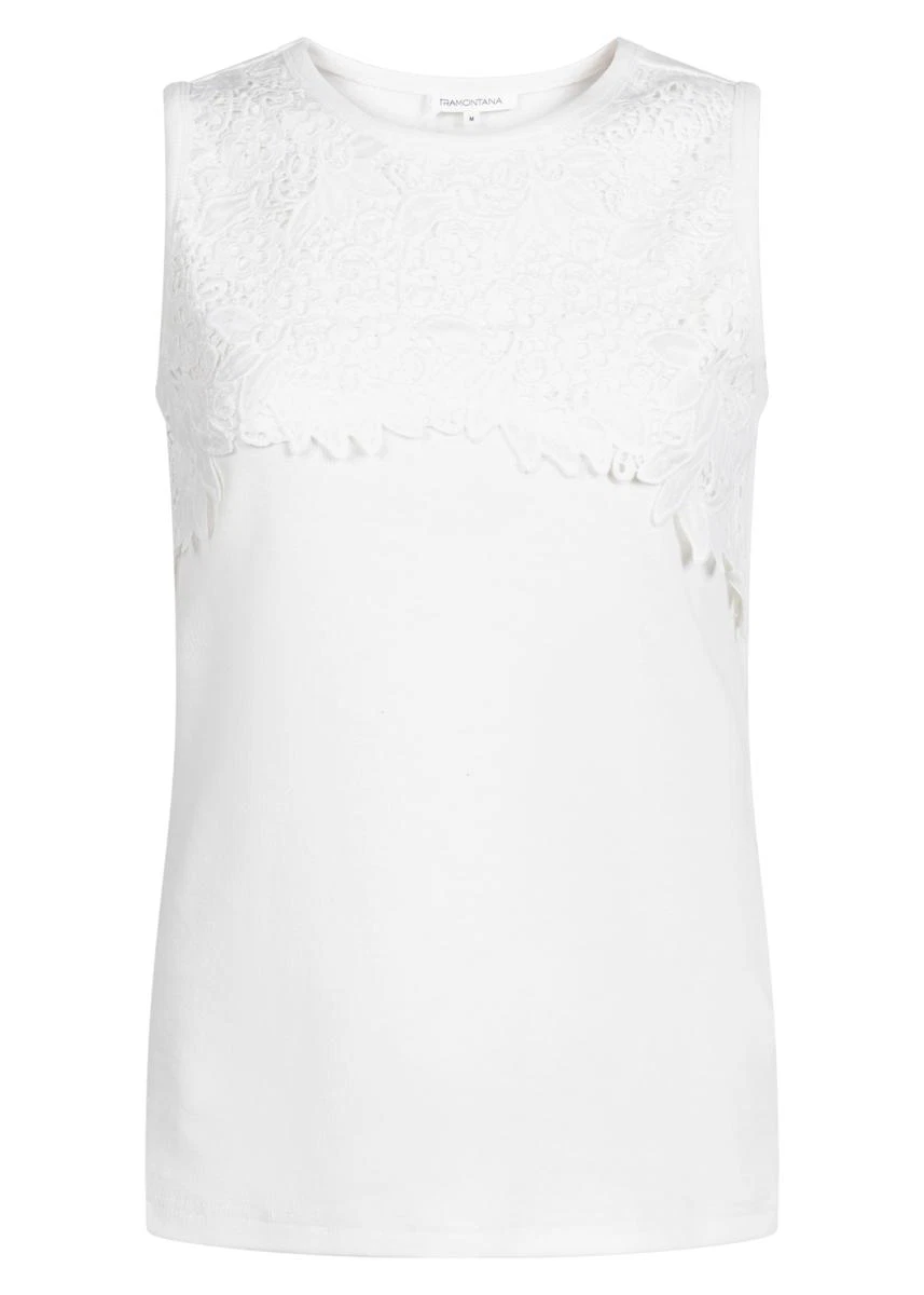 Tramontana Top C42-20-402 Off-White 1