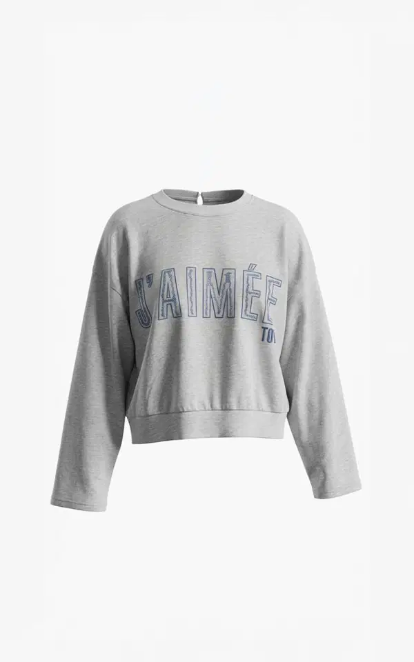 Aimée the Label Sweater ElanSS6 sweater w Blauw 1