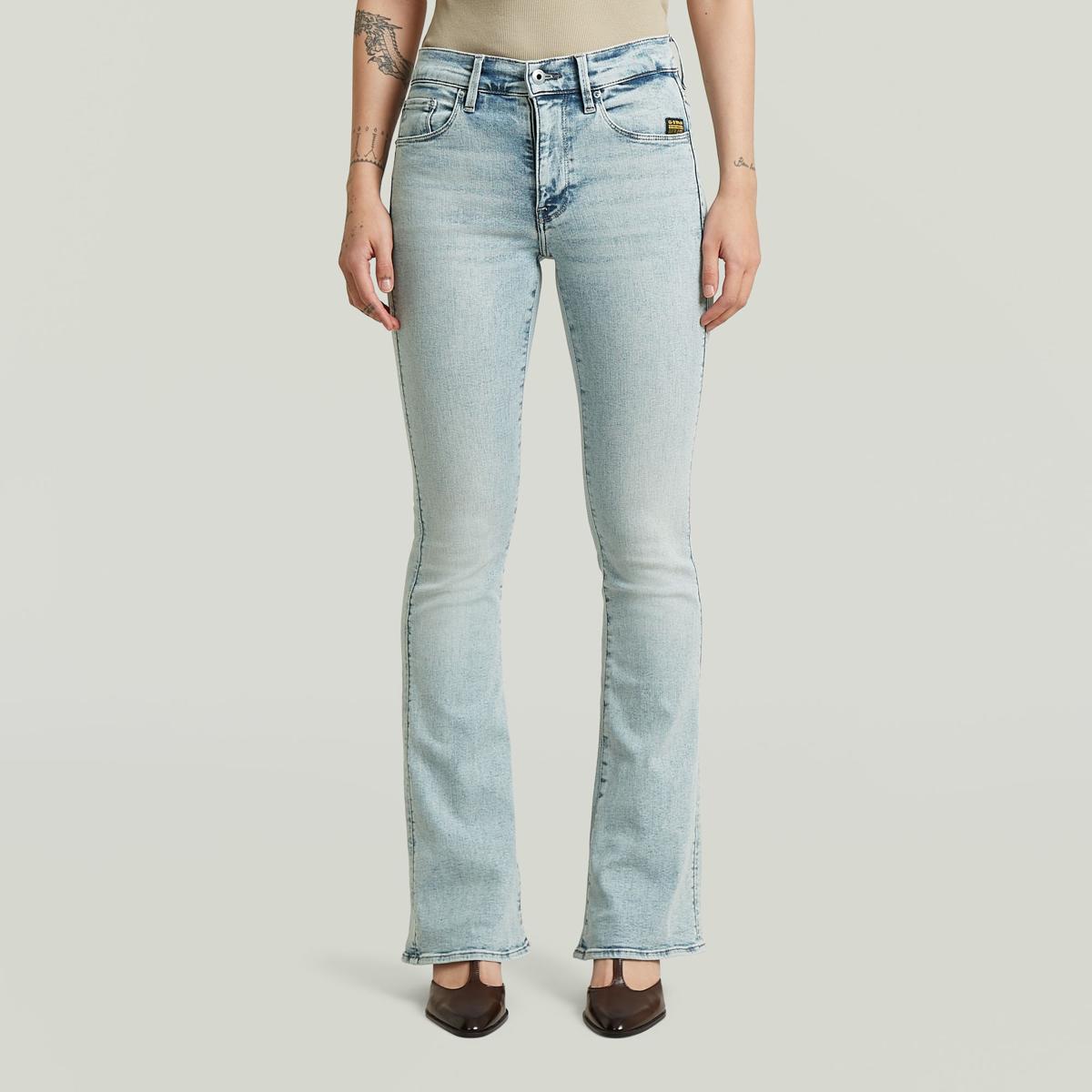 G-Star Jeans 3301 Flare Blauw 1