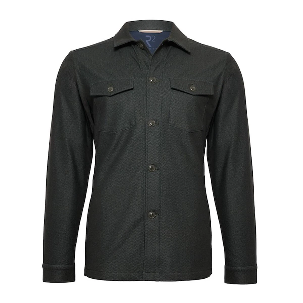 R2 Amsterdam Overshirt 134.OVERSHIRT.008 Groen 1