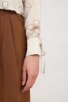 NUKUS Blouse Bailey Beige 5
