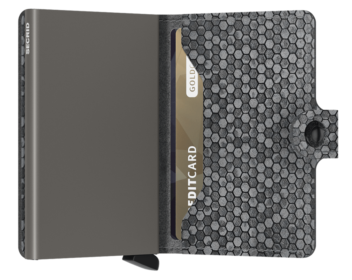 Secrid Secrid Wallet Hexagon Grey Grijs 3