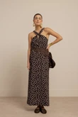Studio Anneloes Jurk Norah 2way Dot Bruin 2