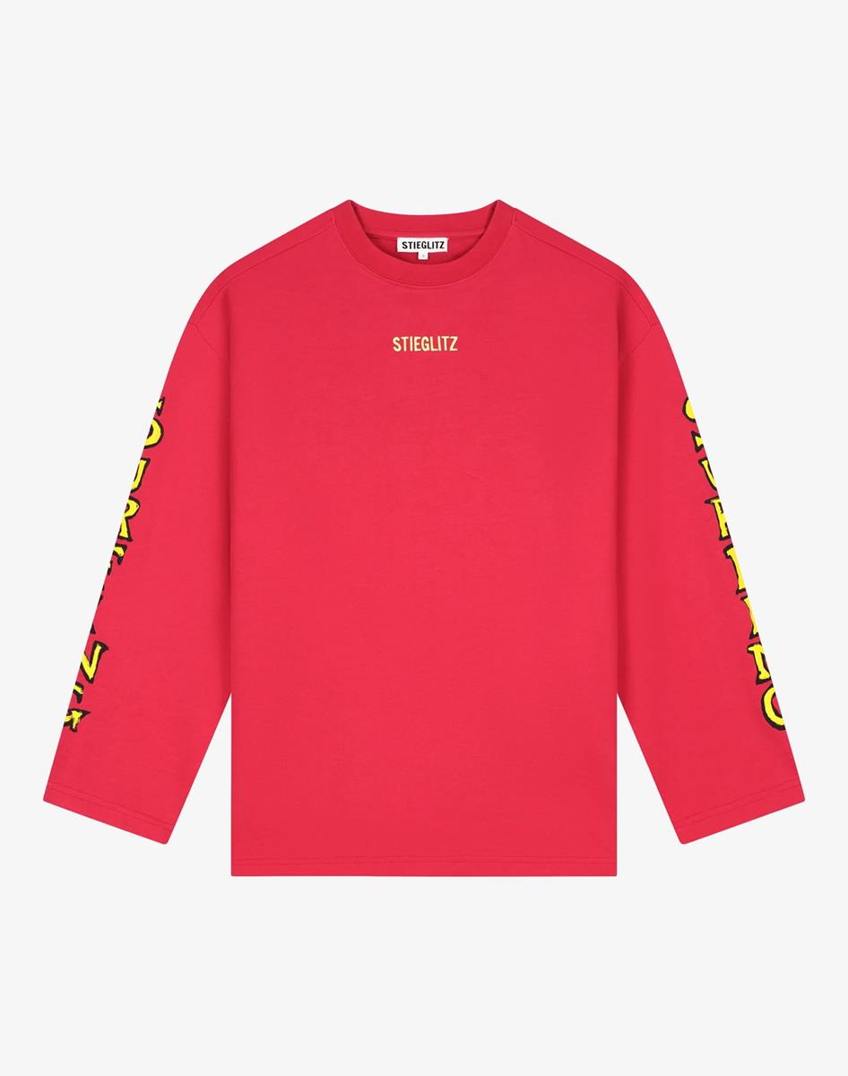 Stieglitz Longsleeve Safira Rood 3