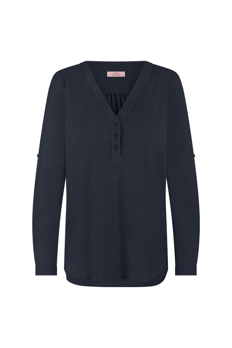 Studio Anneloes Blouse Evi blouse Blauw 2