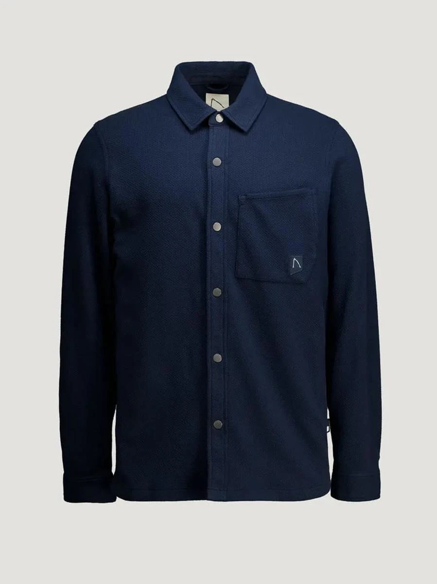 CHASIN Overshirt Axel Vorn Blauw 2