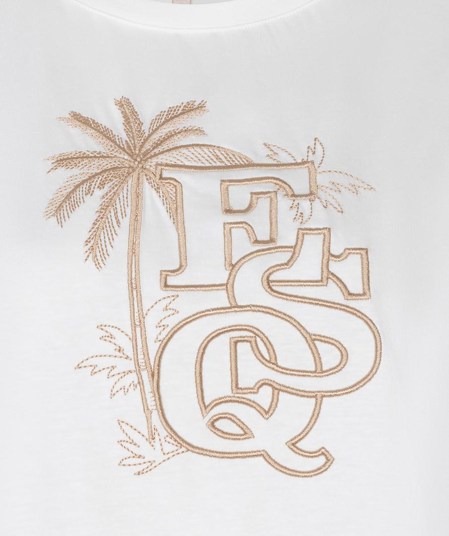 EsQualo T-Shirt HS26.05202 Off-White 3
