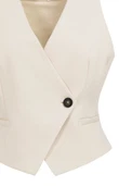 YAYA Gilet 01-521007-605 Off-White 6