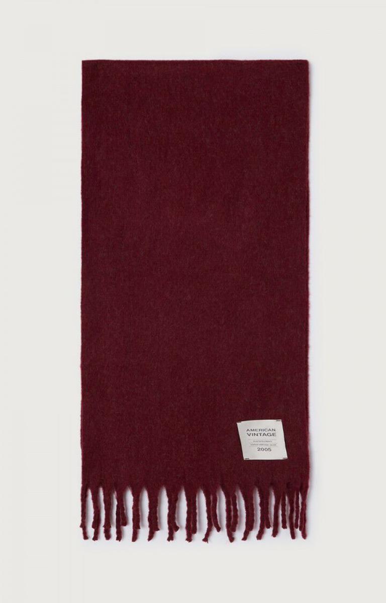 Retro Classig American Vintage Sjaal ZI20AH26 | Rood | Ballegooyen Modes