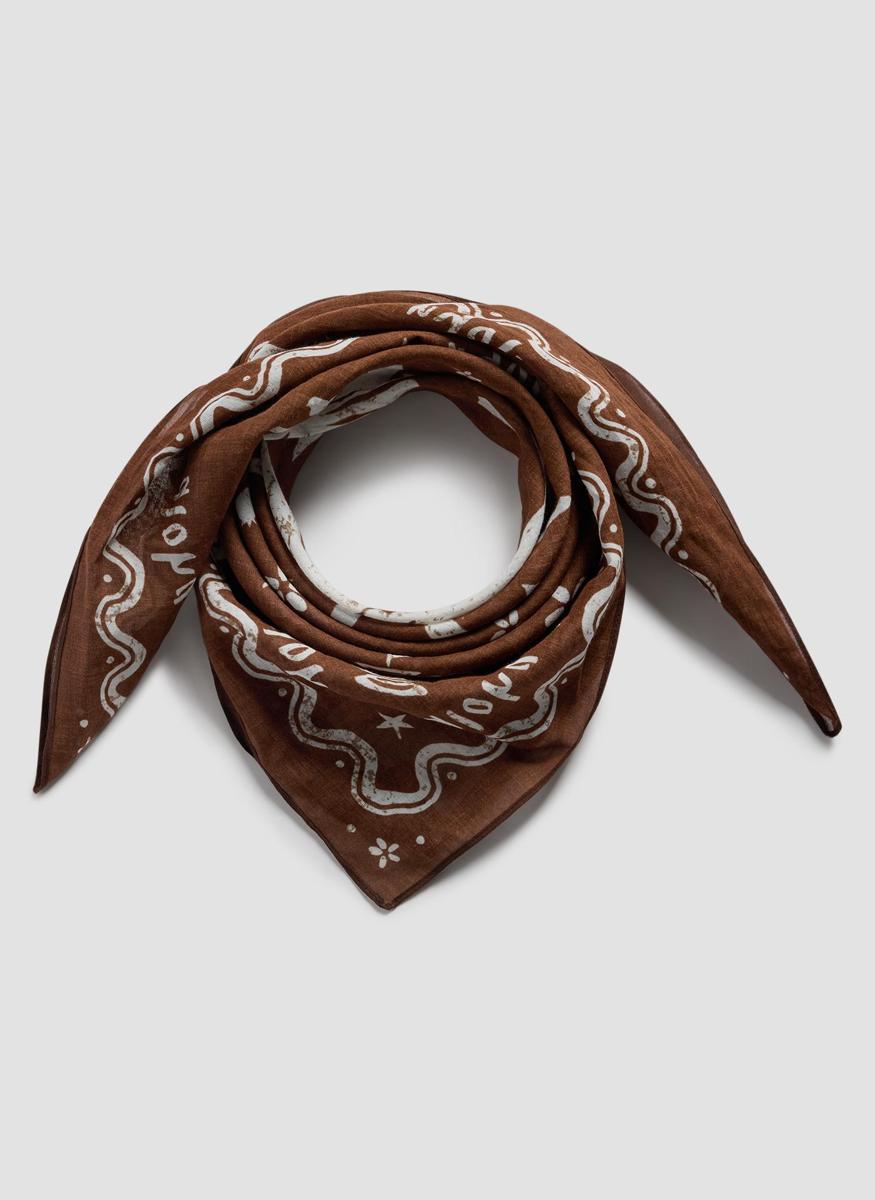 LeComte Sjaal 56-624940 Bruin 1