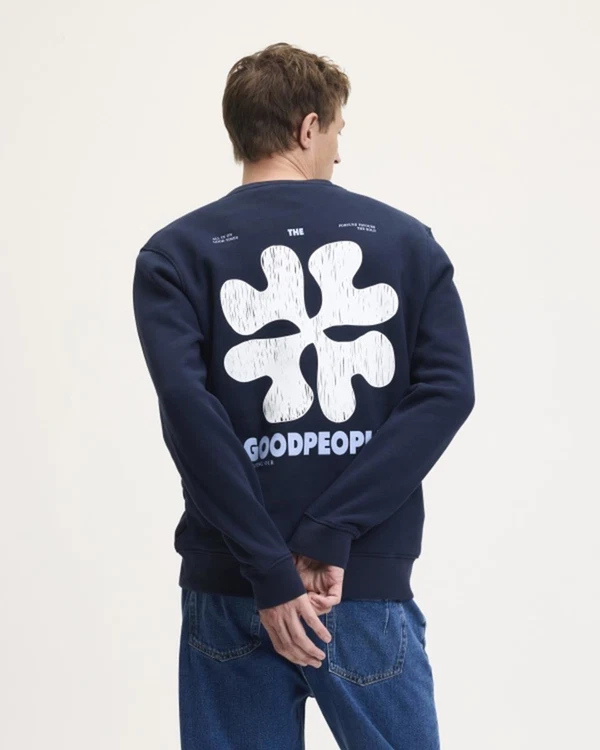 The GoodPeople Sweater Lito Blauw 1