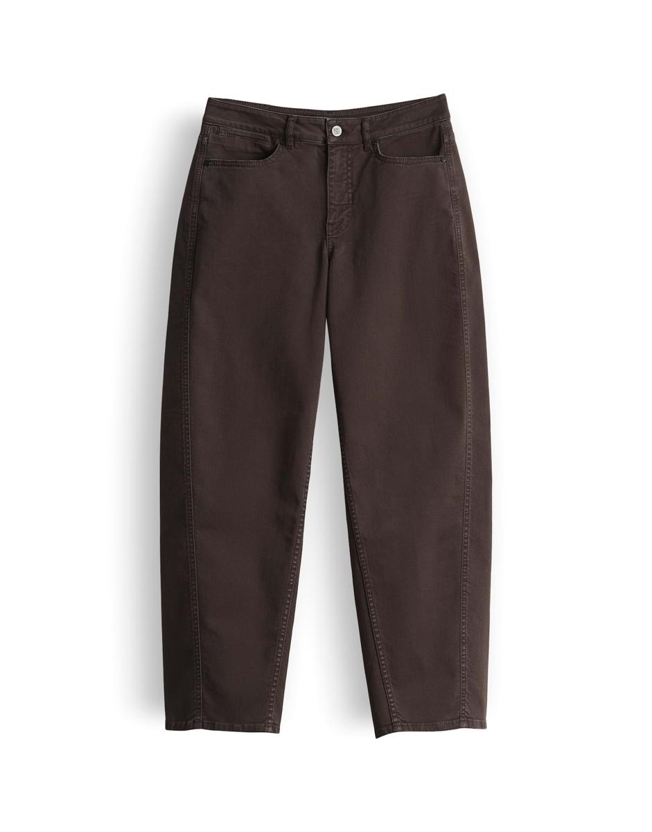 SOMEDAY Jeans Cellma Long Barrel Bruin 2