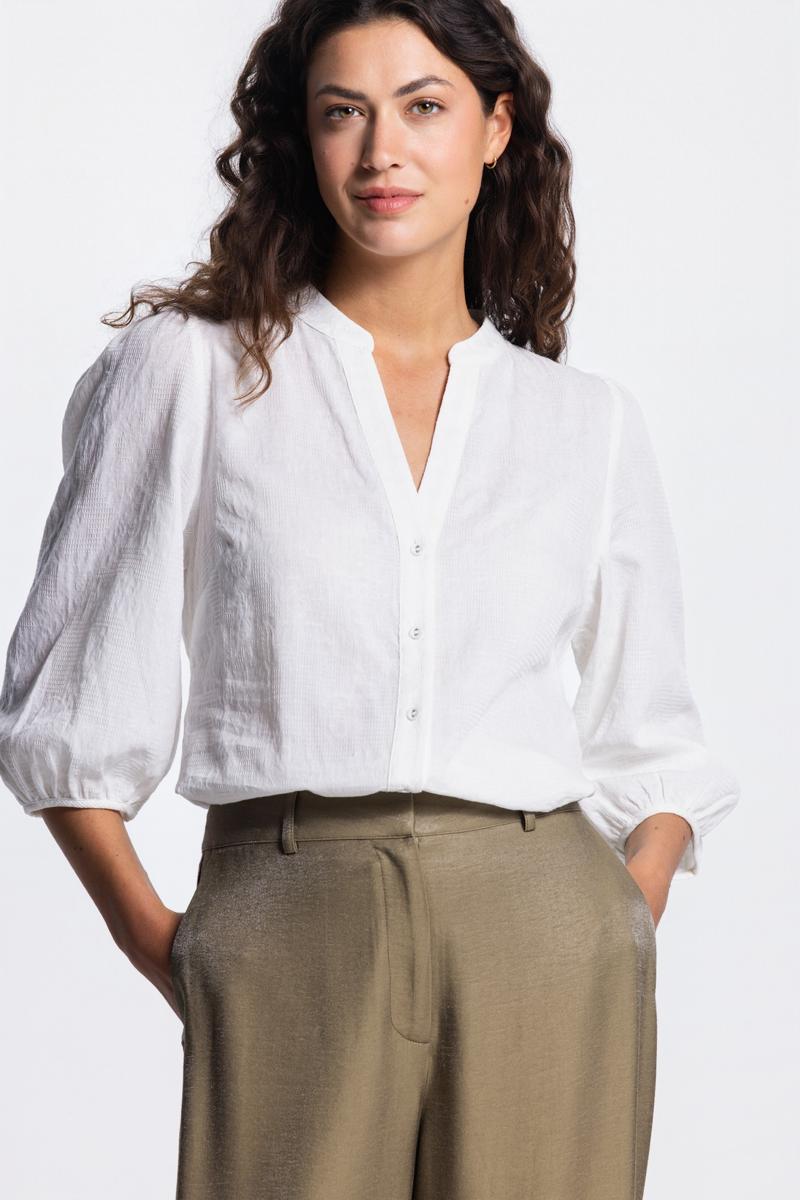 Jansen Amsterdam Blouse Pieke Off-White 1