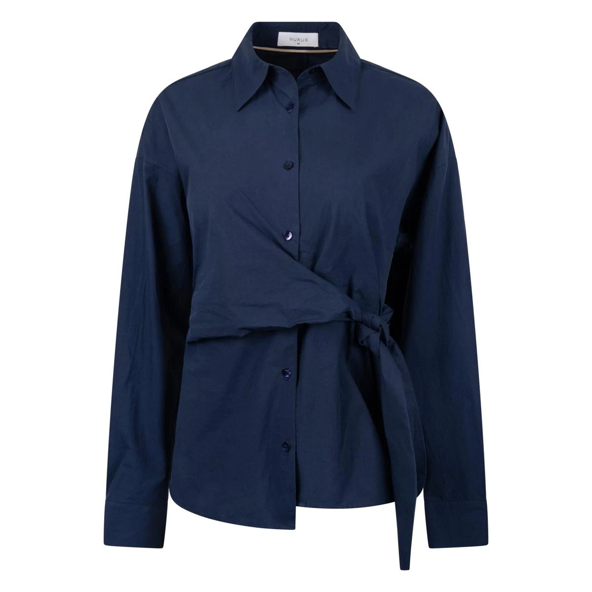 NUKUS Blouse Aneta Blauw 2